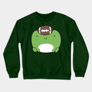 Football Frog Crewneck Sweatshirt